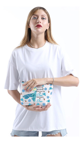 Bolsa De Maquillaje Princesa Elsa Para Fanáticos De Frozen