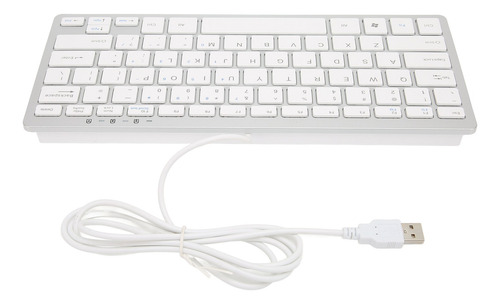Mini Teclado De 78 Teclas, Miniconector Usb, Ultradelgado, C
