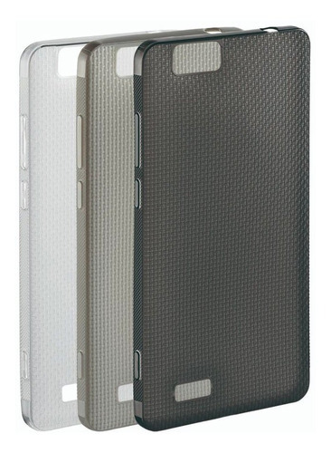 Kit De Capa Protetora Para Smartphone Ms70 Multilaser Pr372 Cor Cinza