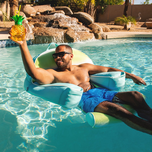 Flotador De Piscina Lazy Lounger Para Relajación Total