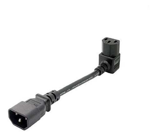 Toptekits Iec 320 C13 A 90 Grados, 3-pin Hembra A Cable C14 