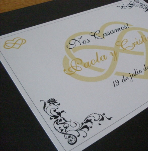 Libro De Firmas Casamiento Boda Recuerdo