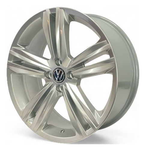 1 Unidade Roda S18 Tiguan R-line Aro 18x7 4/100 Gol Saveiro