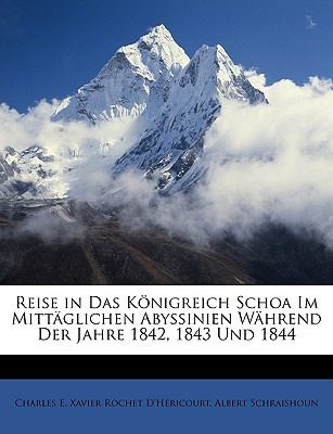 Libro Reise In Das Konigreich Schoa Im Mittaglichen Abyss...