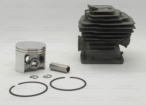 Imagen 6 de 7 de Kit Cilindro Camisa Piston Aros Para Motosierra Stihl Ms 461