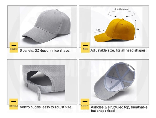 Gorras Acrílico Lisa Mayoreo Bordar Packs 8 10 12 15 20 25 Fucsia 15 Piezas