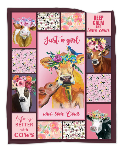 Manta Just Girl Who Love Cows 50? X60? Manta Hijas ...