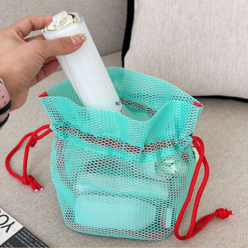 Bolsa De Almacenamiento De Malla Con Bolsillos De Malla Con