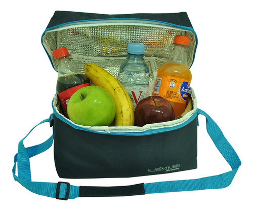 Imagen 6 de 9 de Bolso Térmico 6 L Lunchera Conservadora Camping Escolar