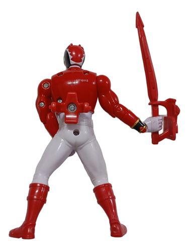 Power Rangers Megaforce Red Ranger Figura Bandai Año 2012 (Usado)