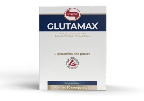 Kit 2x: Glutamax Aminoácido L-glutamina 5g Vitafor 30 Sachês