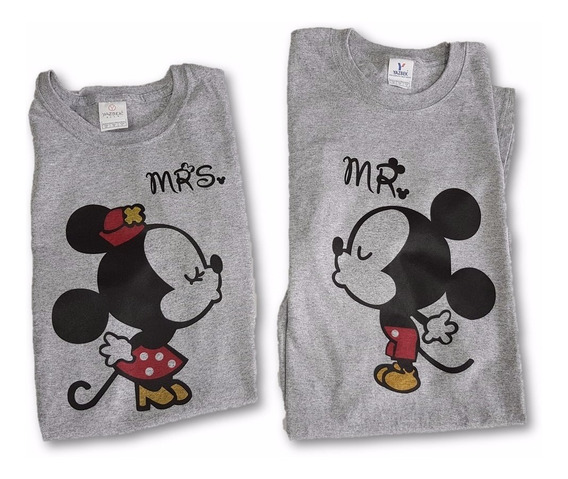 Playeras De Mickey Mouse Enamorados Mercadolibre Com Mx