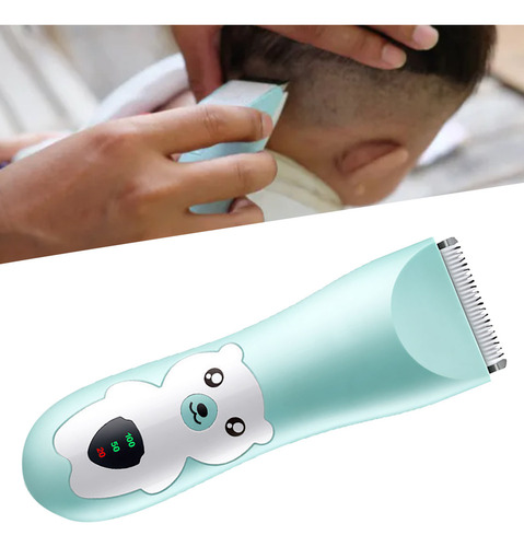 Cortadora De Pelo Para Niños, Ultrasilenciosa, Con Corte Pre