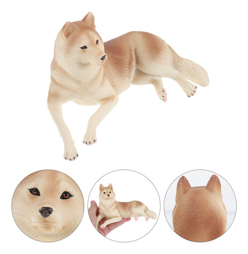 Figuras De Perro Falsas Modelo Husky Play Animal