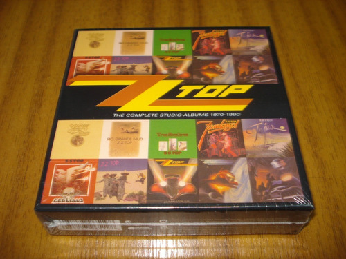 Box Cd Zz Top / The Complete Studio Albums (nuevo) 10 Cd