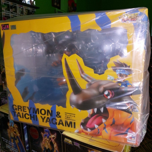 Digimon Greymon Tai Figura Greymon Nuevo
