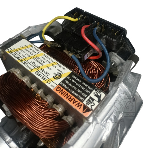 Motor Y Resorte Brazo Tensor Cl Frigidaire 131951900 3205241 (Usado)
