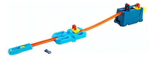 Hot Wheels Track Builder, Caja De Choques Extremos, Pista De