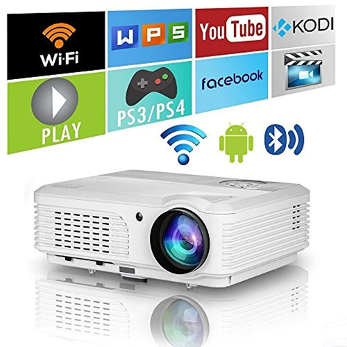 Proyector De Video Con Led Wifi Con Bluetooth Hdmi Usb