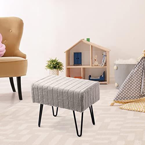 Home Soft Ottoman, Foot Rest Stool, Entryway Makeup Cha...