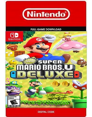 New Super Mario Bros. U Deluxe Digital Nintendo Switch