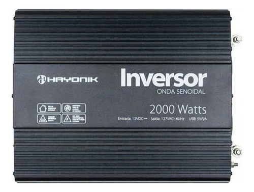 Inversor Para Geladeira Electrolux 2000w 12v 110v Hayonik