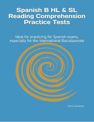 Libro: Prueba Práctica De Comprensión Lectora De Spanish B H