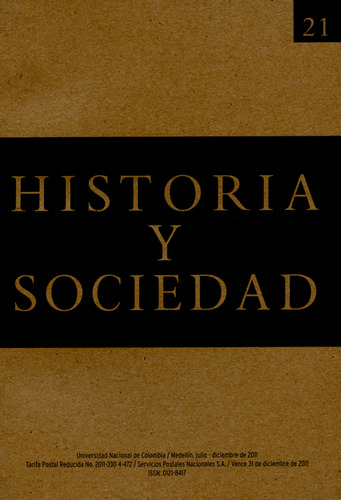 Revista Historia Y Sociedad No.21