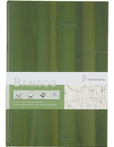 Hahnemuhle Cuaderno Boceto A5 90% Bamboo 150g 64h