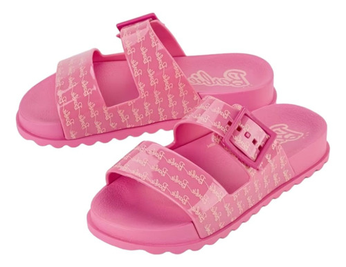 Sandália Barbie Birken Conforto Logomania Ajustável 22899