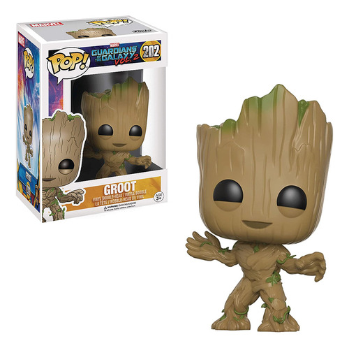 Funko Pop Guardians Of The Galaxy Groot  #202