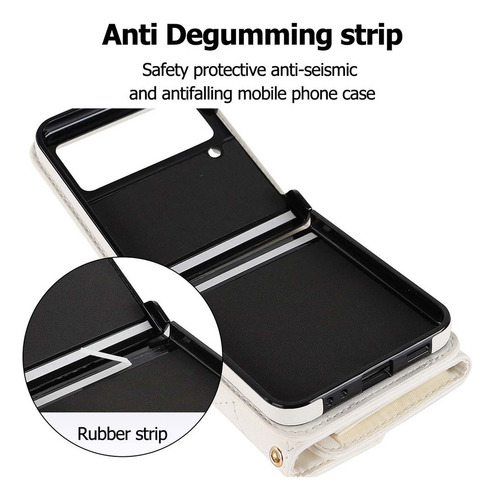 Capa Para Samsung Galaxy Flip Z4 Z3 Bolsas Criativas Feminin