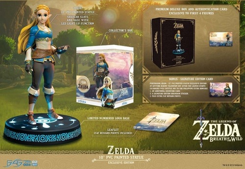 Legend Zelda Breath Of The Wild Exclusive First 4 Figures (Usado)