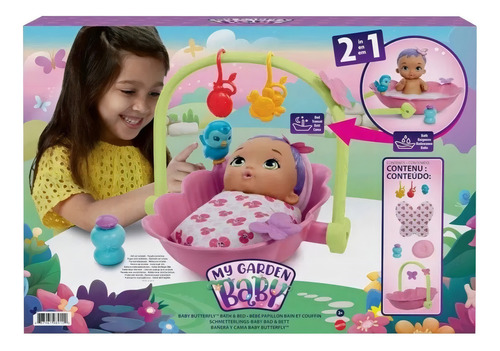 My Garden Baby 2 En 1 Bañera Y Cama Baby Butterfly