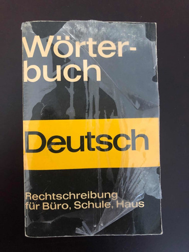 Diccionario Alemán Bolsillo - Ortografía - Muy Buen Estado