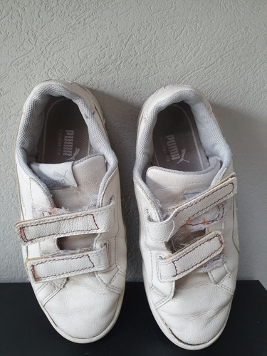 Zapatillas Puma Talle 35 Blancas