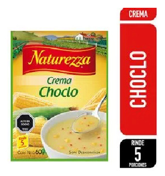 Crema Naturezza Choclo 60gr (10 Unidad) Super