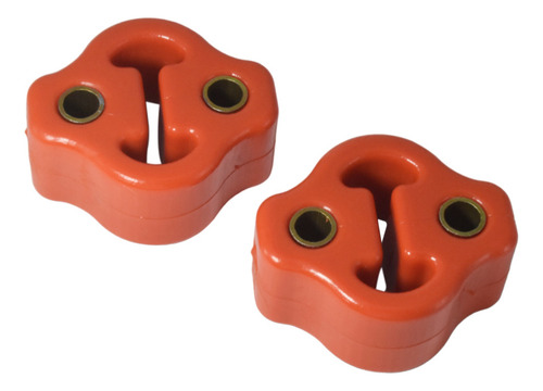 Jgo Gomas Soporte Escape Mofle P/nissan Urvan Con Bujes