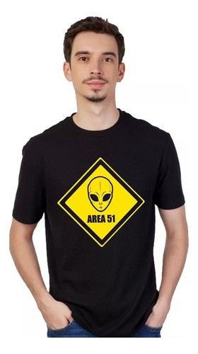 Remera Alien - Area 51 - - A01 Infantil