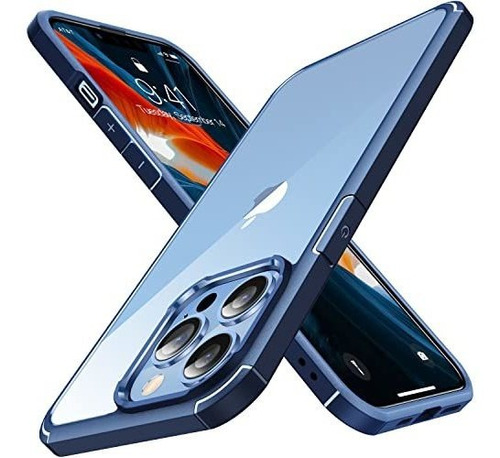 Funda Bumper Protectora Para iPhone 13 Pro Max Azul