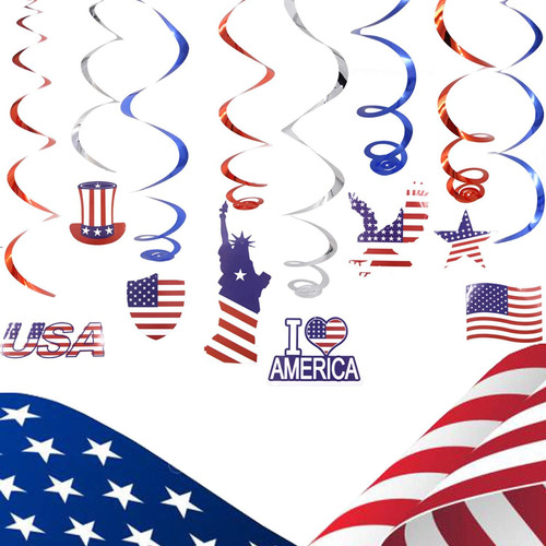 Zerodeco Suministros De Fiesta De Estados Unidos, Juego De A