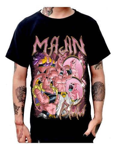 Playera Majin Buu Dragon Ball Z Todas Sus Fases