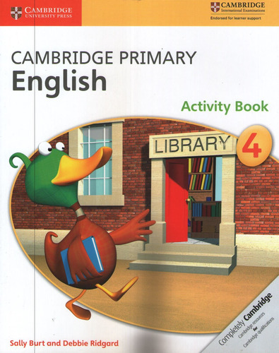 Cambridge Primary English 4 - Workbook, de Burt, Sally. Editorial CAMBRIDGE UNIVERSITY PRESS, tapa blanda en inglés internacional, 2014
