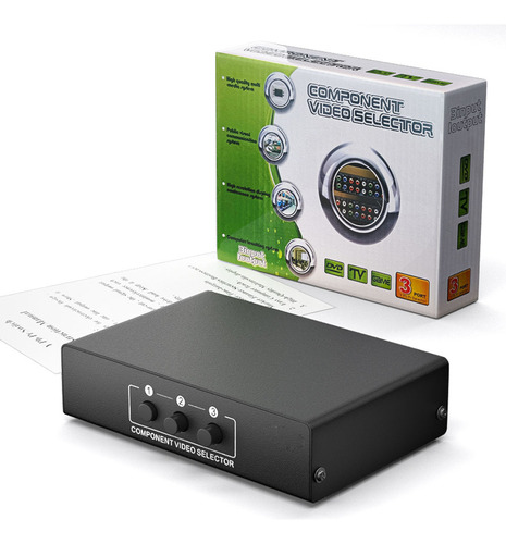 Selector De Video Componente Y Pb Pr
