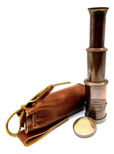 J. Scott Londres Catalejo Real Aspecto Antiguo Telescopio
