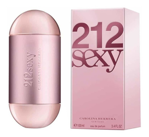 Perfume 212 Sexy Para Mujer De Carolina Herrera 100 Ml.