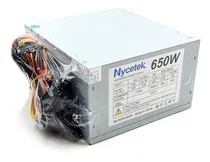 Comprar Fuente De Poder Atx 650w 20\u002F24 Pines Conector Sata 