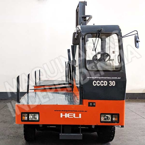 Autoelevador Carga Lateral Heli 3000 Kg Diesel Isuzu Cccd30