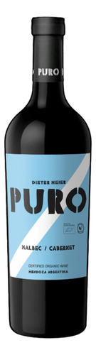 Dieter Meier Puro Malbec Cabernet Orgánico Caja X 6 - Envíos