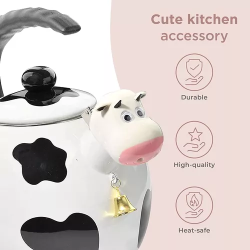 Supreme Housewares - Whistling Tea Kettle, Cow